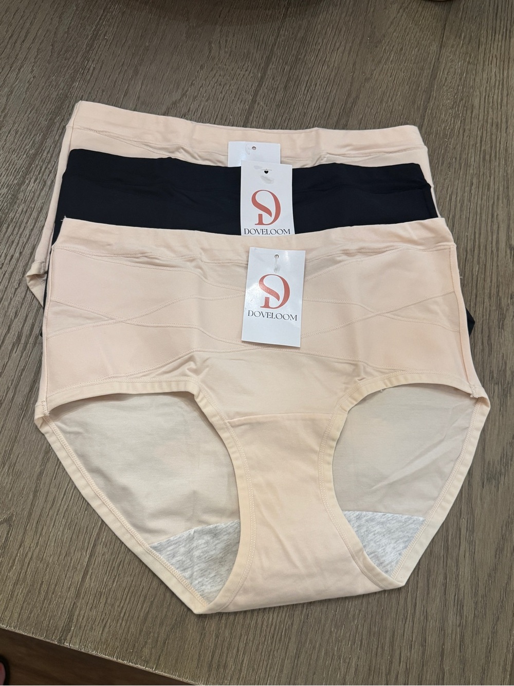 NWT 3 pairs Doveloom leakproof shaping panties